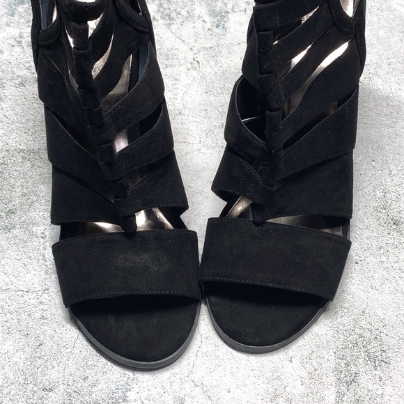 Carlos Santana Solera Open Toe Casual Ankle Strap Sandals Size 8.5, 9, 9.5 Black - Picture 3 of 12